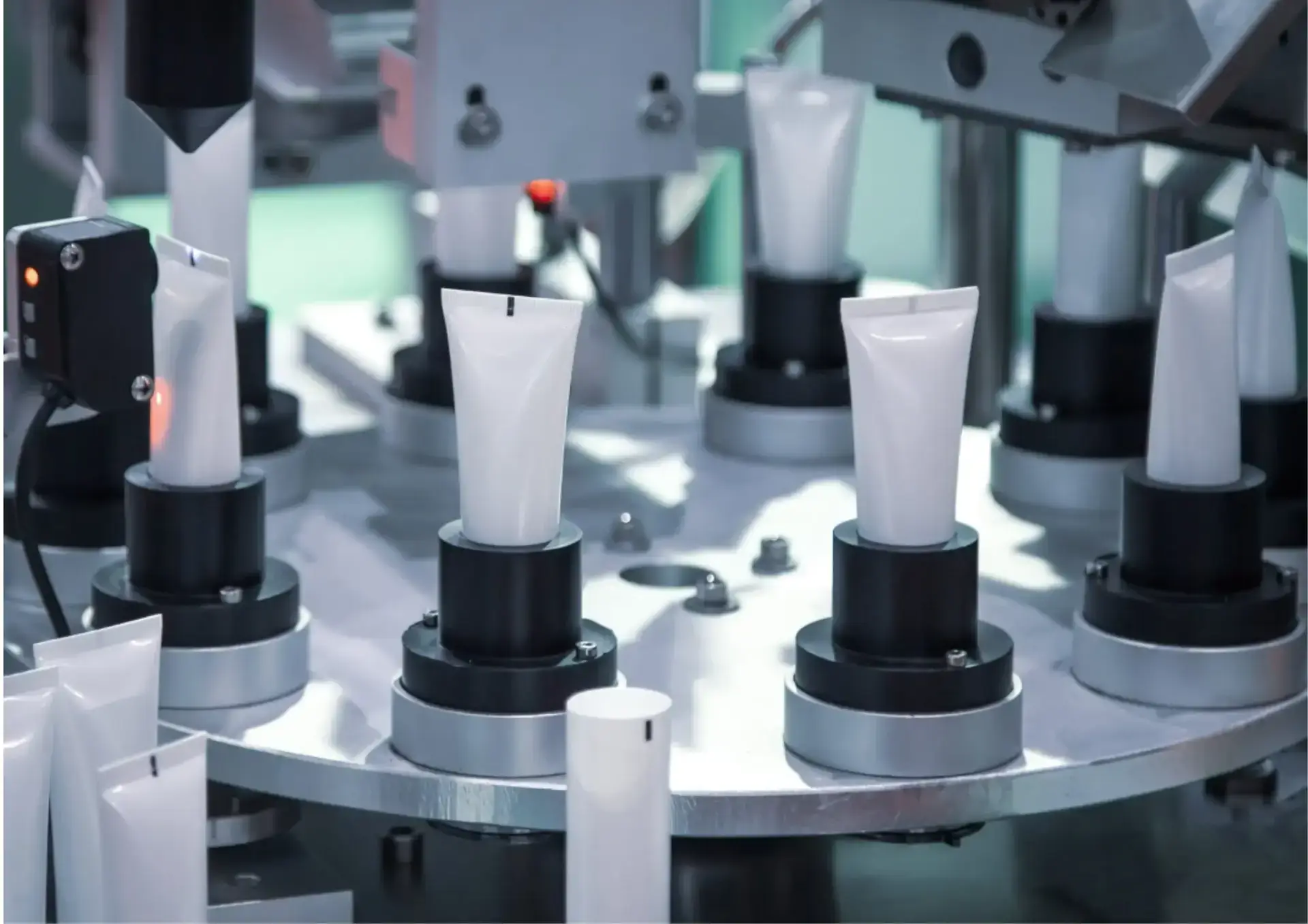Manufacturing and filling process
